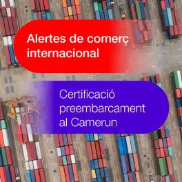 Camerun amplia els productes subjectes a certificació preembarcament